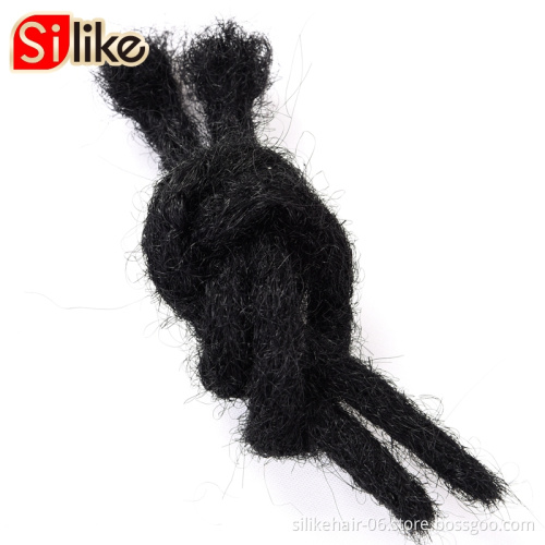 20 inches Women Men Black Brown Hip-Hop Crochet Braiding Hair 10 Strands Handmade Dreadlocks Hair Synthetic Hair Extensions
